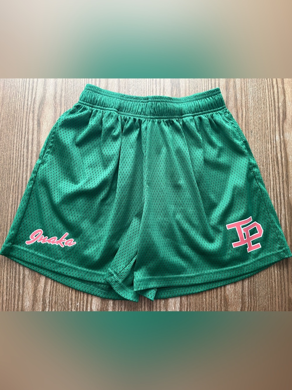 Inaka Power Shorts Green 200k Special Edition - Size Large